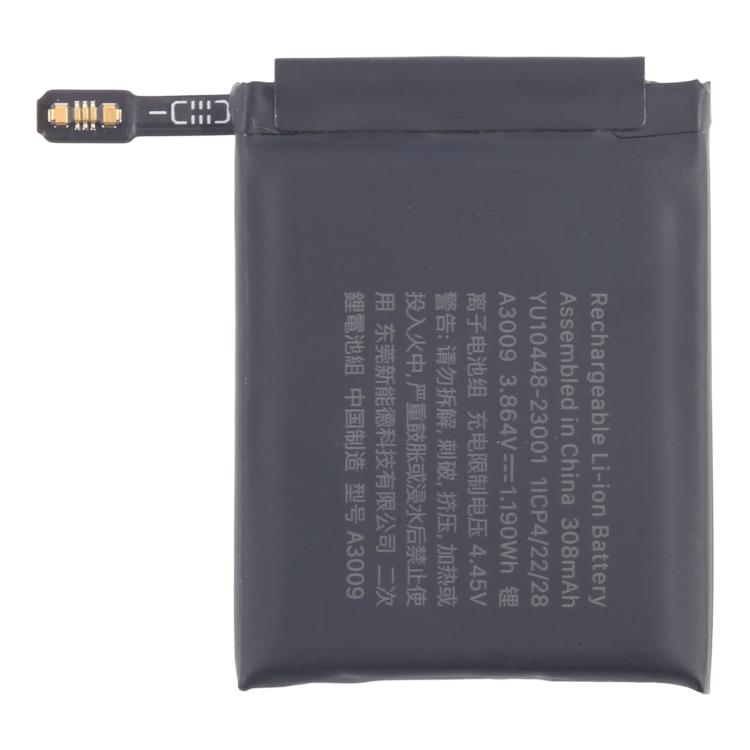 For Apple Watch Series 9 45mm A3009 308mAh Battery - For Watch by buy2fix | Online Shopping UK | buy2fix
