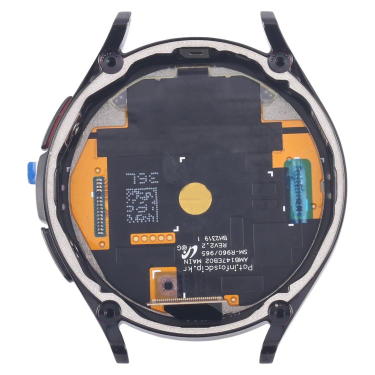 For Samsung Galaxy Watch6 Classic 47mm SM-R960/R965 Original LCD Screen Digitizer Full Assembly with Frame (Black) - LCD Related Parts by buy2fix | Online Shopping UK | buy2fix