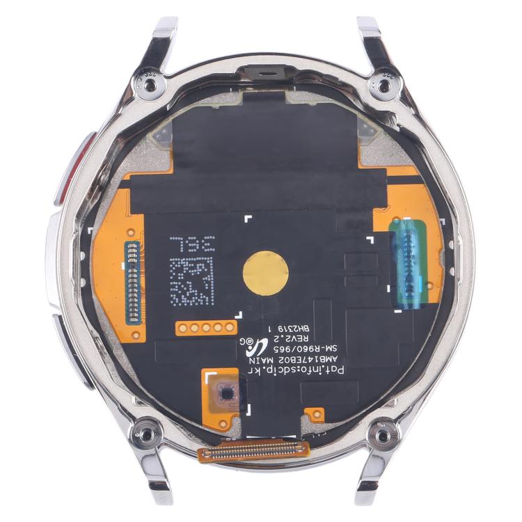 For Samsung Galaxy Watch6 Classic 47mm SM-R960/R965 Original LCD Screen Digitizer Full Assembly with Frame (Silver) - LCD Related Parts by buy2fix | Online Shopping UK | buy2fix