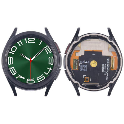 For Samsung Galaxy Watch6 Classic 43mm SM-R950/R955 Original LCD Screen Digitizer Full Assembly with Frame (Black) - LCD Related Parts by buy2fix | Online Shopping UK | buy2fix