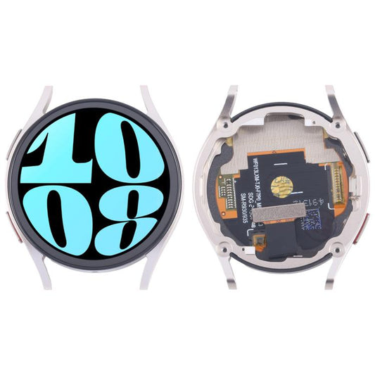 For Samsung Galaxy Watch6 40mm SM-R930/R935 Original LCD Screen Digitizer Full Assembly with Frame (Silver) - LCD Related Parts by buy2fix | Online Shopping UK | buy2fix