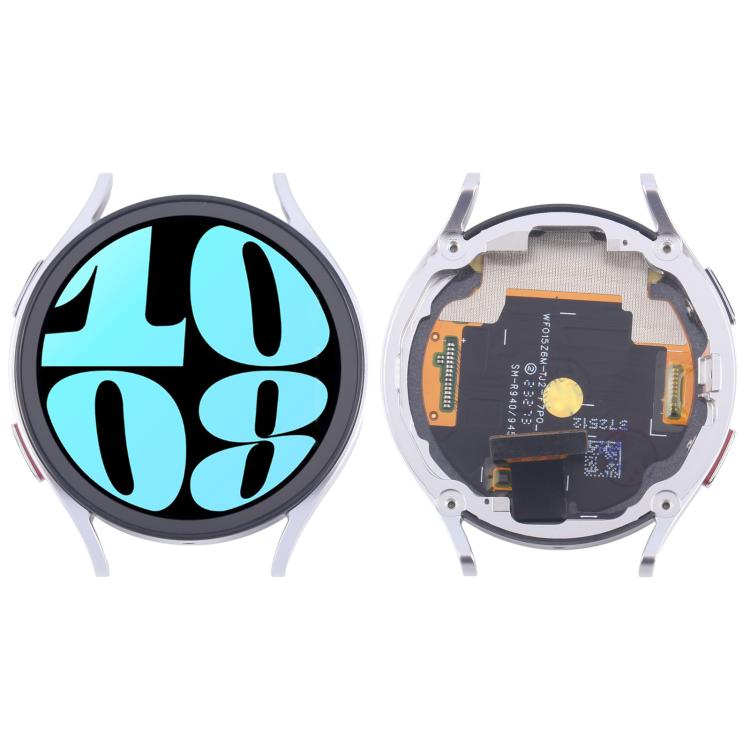 For Samsung Galaxy Watch6 44mm SM-R940/R945 Original LCD Screen Digitizer Full Assembly with Frame (Silver) - LCD Related Parts by buy2fix | Online Shopping UK | buy2fix