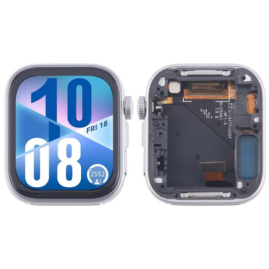 For Huawei Watch Fit 4 Original LCD Screen Digitizer Full Assembly With Frame(Silver) - For Huawei by buy2fix | Online Shopping UK | buy2fix