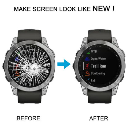 For Garmin Fenix 7 Original LCD Screen Digitizer Full Assembly With Frame(Black) - For Garmin by buy2fix | Online Shopping UK | buy2fix