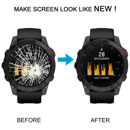 For Garmin Epix 47mm Original LCD Screen Digitizer Full Assembly With Frame(Silver) - For Garmin by buy2fix | Online Shopping UK | buy2fix