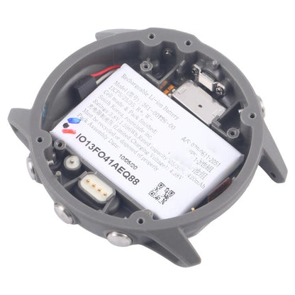 For Garmin Fenix 6x Original Disassembled Back Cover with Battery(Silver) - For Garmin by buy2fix | Online Shopping UK | buy2fix