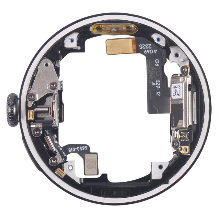 For Google Pixel Watch 2 2023 G4TSL GC3G8 GD2WG Middle Frame Bezel Plate with Crown Spin Axis Flex Cable - Other by buy2fix | Online Shopping UK | buy2fix
