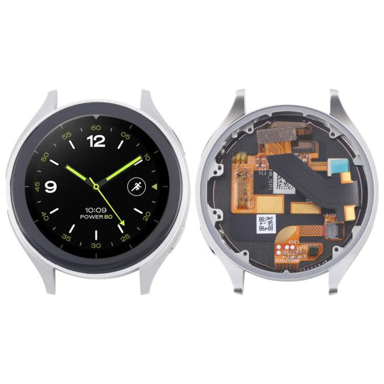 For Xiaomi Watch 2 Original LCD Screen Digitizer Full Assembly with Frame, without Time Scale Dial (Silver)