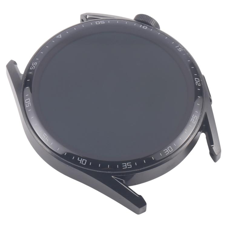 For Huawei Watch GT 3 46mm JPT-B19 Dual Cable LCD Screen Digitizer Full Assembly with Frame (Black) - For Huawei by buy2fix | Online Shopping UK | buy2fix