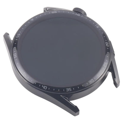 For Huawei Watch GT 3 46mm JPT-B19 Dual Cable LCD Screen Digitizer Full Assembly with Frame (Black) - For Huawei by buy2fix | Online Shopping UK | buy2fix