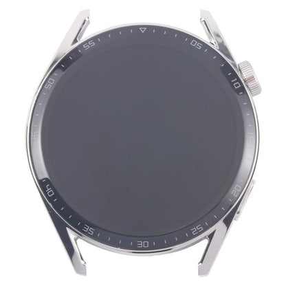 For Huawei Watch GT 3 46mm JPT-B19 Dual Cable LCD Screen Digitizer Full Assembly with Frame (Silver) - For Huawei by buy2fix | Online Shopping UK | buy2fix