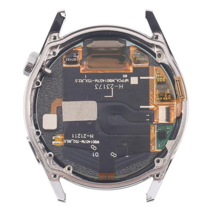 For Huawei Watch GT 3 46mm JPT-B29 Single Cable LCD Screen Digitizer Full Assembly with Frame (Silver) - For Huawei by buy2fix | Online Shopping UK | buy2fix