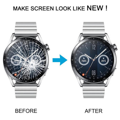 For Huawei Watch GT 3 46mm JPT-B29 Single Cable LCD Screen Digitizer Full Assembly with Frame (Black) - For Huawei by buy2fix | Online Shopping UK | buy2fix