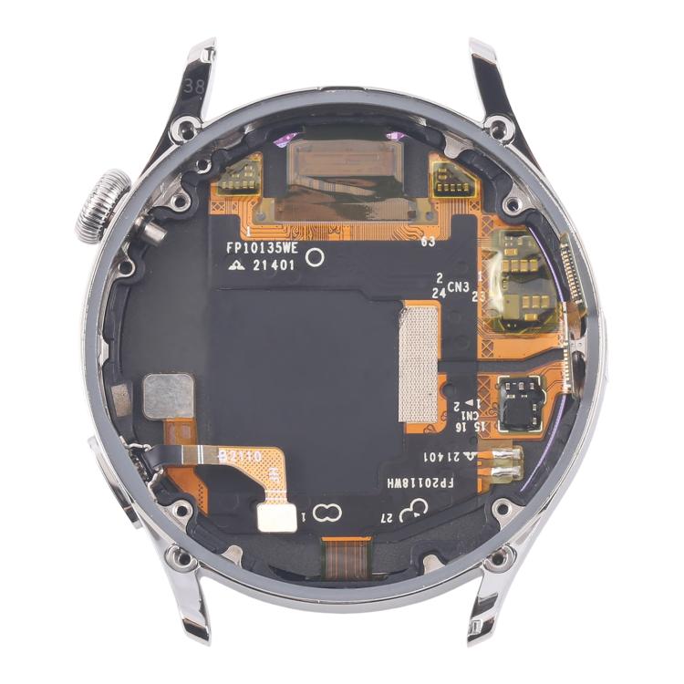 For Huawei Watch 3 GLL-AL00 LCD Screen Digitizer Full Assembly with Frame (Silver) - For Huawei by buy2fix | Online Shopping UK | buy2fix