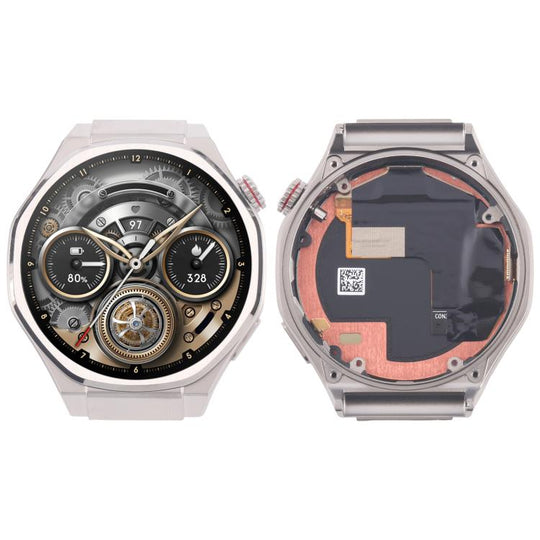 For Honor Watch 5 Ultra Original LCD Screen Digitizer Full Assembly with Frame (Silver)