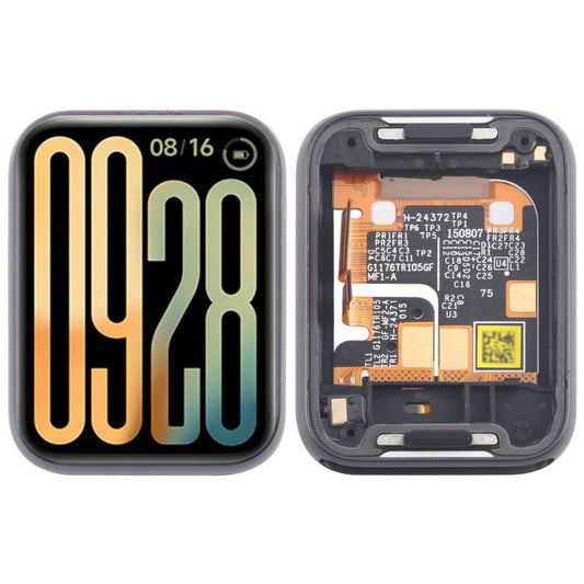 For Xiaomi Smart Band 9 Pro Original LCD Screen Digitizer Full Assembly With Frame (Black) - For Xiaomi by buy2fix | Online Shopping UK | buy2fix