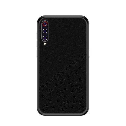 PINWUYO Full Coverage Waterproof Shockproof PC+TPU+PU Case for Xiaomi Mi 9(Black) - Xiaomi Cases by dibase | Online Shopping UK | buy2fix