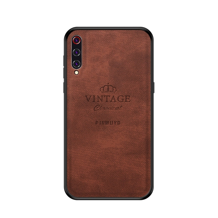 PINWUYO Shockproof Waterproof Full Coverage PC + TPU + Skin Protective Case for Xiaomi Mi 9(Brown) - Xiaomi Cases by PINWUYO | Online Shopping UK | buy2fix