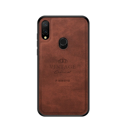 PINWUYO Shockproof Waterproof Full Coverage PC + TPU + Skin Protective Case for Xiaomi Redmi 7 (Brown) - Xiaomi Cases by PINWUYO | Online Shopping UK | buy2fix