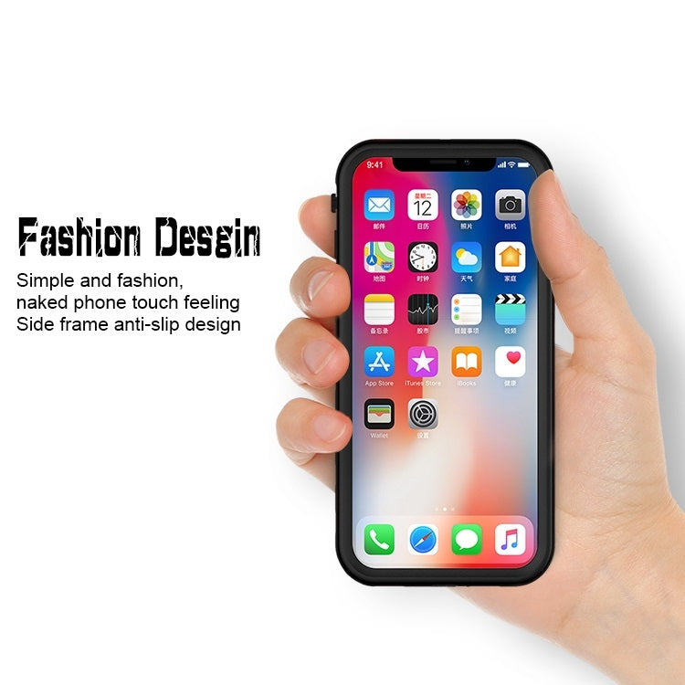 For iPhone XS Max 2m Waterproof Snowproof 2m Shockproof Dustproof PC+Silicone Case (Black) - More iPhone Cases by buy2fix | Online Shopping UK | buy2fix