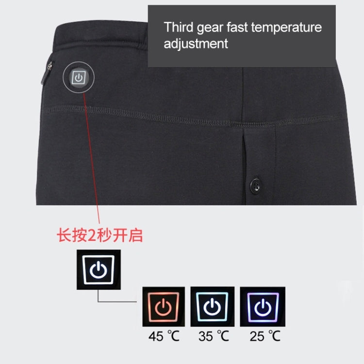 USB Secure Smart Thermostat Hair Hot Pants for Women (Color:Black Size:XXXL) - Casual Pants by buy2fix | Online Shopping UK | buy2fix