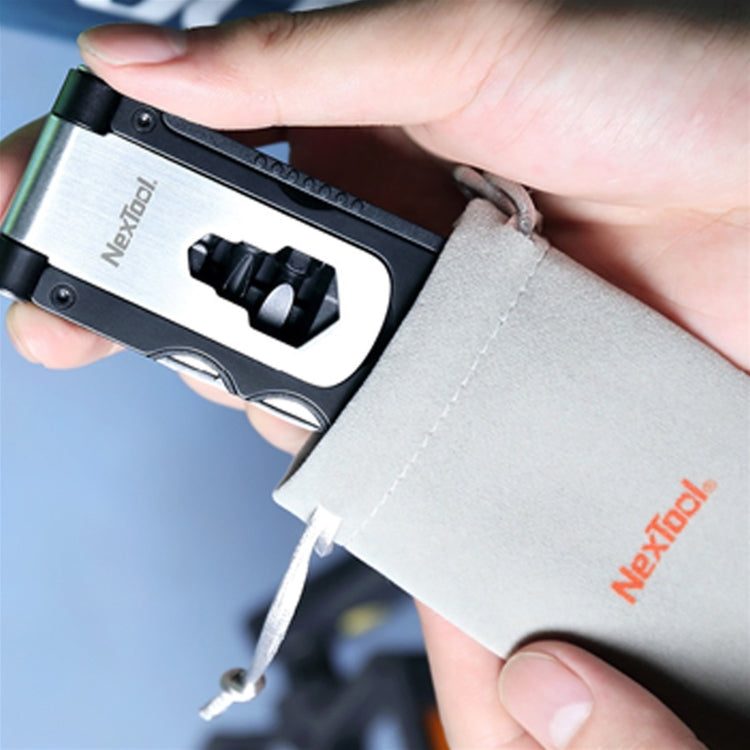 NexTool Multi-functional Bicycle Tool Mini Pocket Bike Toolbox Outdoor Wrench Repair Tool Magnetic Sleeve - Maintenance tools by NexTool | Online Shopping UK | buy2fix