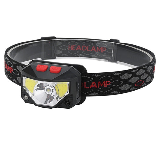 XPG+COB Charging Induction Strong Light Headlight with Power Display by YWXLight