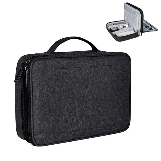 SM02 Small Nylon Waterproof Box Type Multi-function Storage Bag for iPad, Size: 23 x 17 x 8cm by buy2fix
