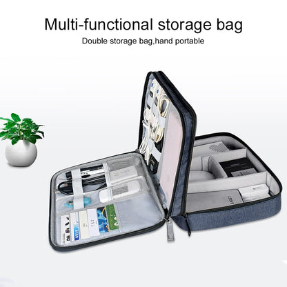 SM02 Small Nylon Waterproof Box Type Multi-function Storage Bag for iPad, Size: 23 x 17 x 8cm - Storage Bags by buy2fix | Online Shopping UK | buy2fix