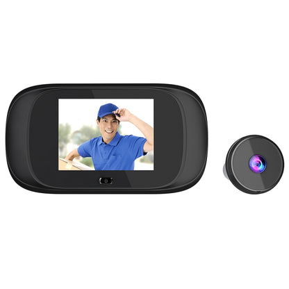 DD1S 2.8 inch Screen 1.0MP Smart Electronic Peephole Doorbell by buy2fix