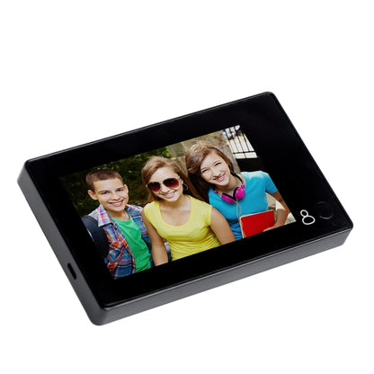 Danmini YB-43CH 4.3 inch Screen 1.0MP Security Camera Door Peephole with One-key to Watch Function(Black) - Security by buy2fix | Online Shopping UK | buy2fix