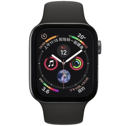 9H 3D Edge Glue Full Screen Tempered Glass Film For Apple Watch Series 6 / 5 / 4 / Watch SE 40mm(Black) by buy2fix