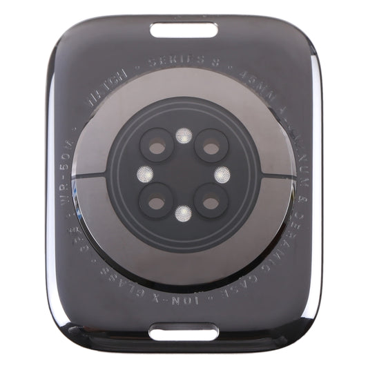 For Apple Watch Series 8 45mm GPS Glass Back Cover With Charging Module by buy2fix