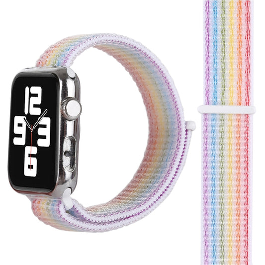 Magic Paste Nylon Watch Band for Apple Watch Series 3 & 2 & 1 38mm(Colour) by buy2fix