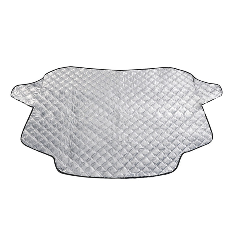 Automobile Front Windshield Cover Snow Cover Plus Cotton Car Windshield Sun Shade Winter Car Snow Shield Cover, Random Color Delivery - PE Material by buy2fix | Online Shopping UK | buy2fix