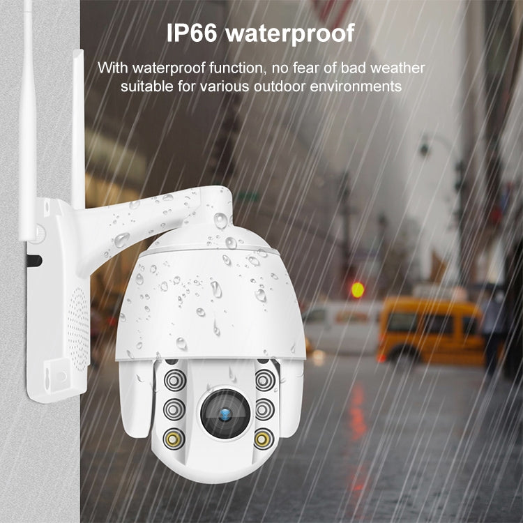 QX2 1080P HD 360 Degrees Panoramic WiFi Day and Night Full-color Waterproof Smart Camera, Support Motion Detection / Two-way Voice / TF Card, AU Plug - Security by buy2fix | Online Shopping UK | buy2fix