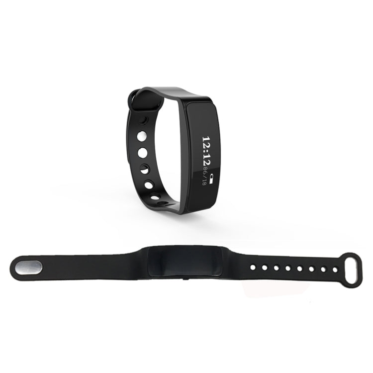 TLW05 0.86 inch OLED Display Bluetooth Smart Bracelet, IP66 Waterproof Support Pedometer / Calls Remind / Sleep Monitor / Sedentary Reminder / Alarm / Remote Capture, Compatible with Android and iOS Phones (Black) - Smart Wear by buy2fix | Online Shopping UK | buy2fix