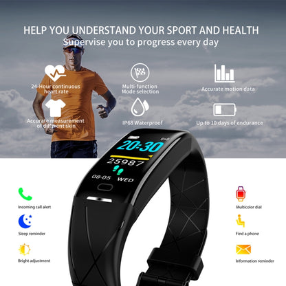 Z21 Plus 0.96 inch TFT LCD Color Screen Smart Bracelet IP68 Waterproof, Support Call Reminder/ Heart Rate Monitoring / Sleep Monitoring/ Multiple Sport Mode (Black) - Smart Wear by buy2fix | Online Shopping UK | buy2fix