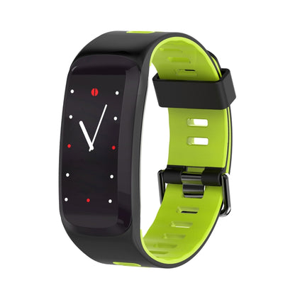 DTNO.1 F4 0.95 inches IPS Color Screen Smart Bracelet IP68 Waterproof, Support Call Reminder /Heart Rate Monitoring /Blood Pressure Monitoring /Sleep Monitoring / Blood Oxygen Monitoring (Green) - Smart Wear by DTNO.1 | Online Shopping UK | buy2fix