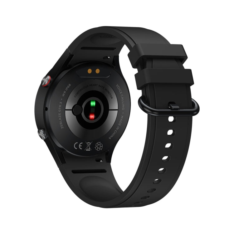 Zeblaze GTR 3 1.32 inch Smart Watch, Support Voice Calling / Heart Rate / Blood Oxygen / On-Wrist Skin Temperature / Sport Modes (Black) - Smart Wear by Zeblaze | Online Shopping UK | buy2fix