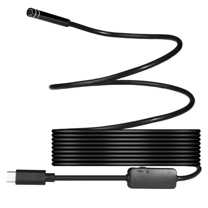 AN97 USB-C / Type-C Endoscope Waterproof IP67 Tube Inspection Camera with 8 LED & USB Adapter, Length: 3m, Lens Diameter: 7mm -  by buy2fix | Online Shopping UK | buy2fix