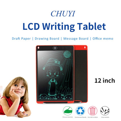 Portable 12 inch LCD Writing Tablet Drawing Graffiti Electronic Handwriting Pad Message Graphics Board Draft Paper with Writing Pen(Green) - Consumer Electronics by buy2fix | Online Shopping UK | buy2fix