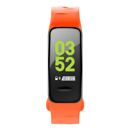 CHIGU C1Plus Fitness Tracker 0.96 inch IPS Screen Smartband Bracelet, IP67 Waterproof, Support Sports Mode / Blood Pressure / Sleep Monitor / Heart Rate Monitor / Fatigue Monitor / Sedentary Reminder (Orange) - Smart Wear by buy2fix | Online Shopping UK | buy2fix