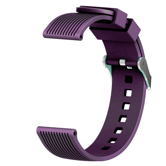 Vertical Grain Watch Band for Galaxy Watch 42mm(Purple) by buy2fix
