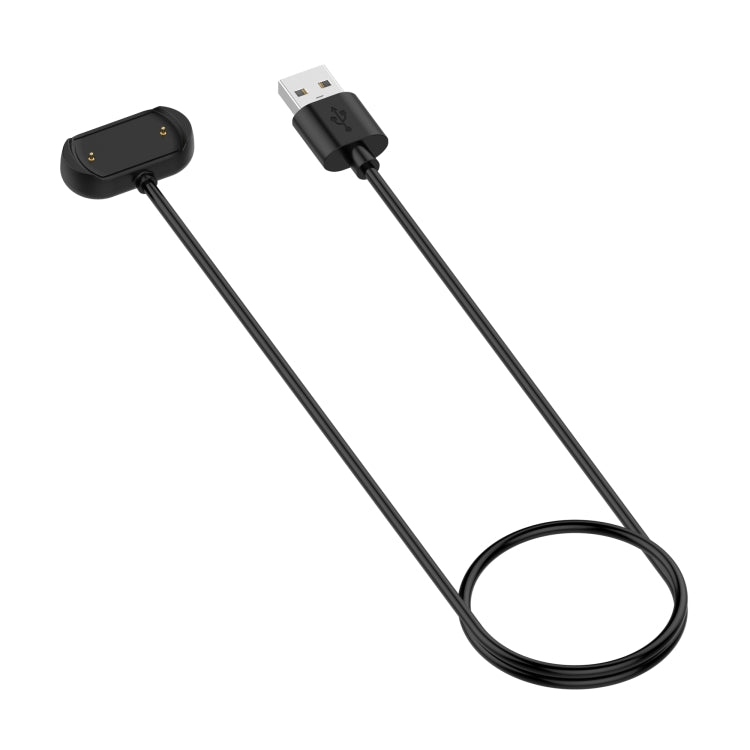 For Amazfit T-Rex 2 Magnetic Cradle Charger USB Charging Cable, Lenght: 1m (Black) - Smart Wear by buy2fix | Online Shopping UK | buy2fix