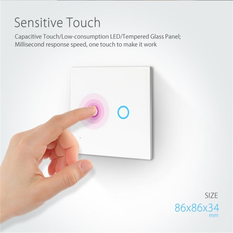 NEO NAS-SC02W Wireless WiFi EU Smart Light Control Switch 2Gang - Consumer Electronics by NEO | Online Shopping UK | buy2fix