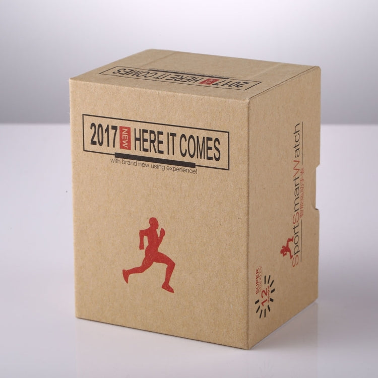 EX16 1.12 Inch FSTN LCD Full Angle Screen Display Sport Smart Watch, IP67 Waterproof, Support Pedometer / Stopwatch / Alarm / Notification Remind / Call Notify / Camera Remote Control / Calories Burned, Compatible with Android and iOS Phones(Red) by buy2fix