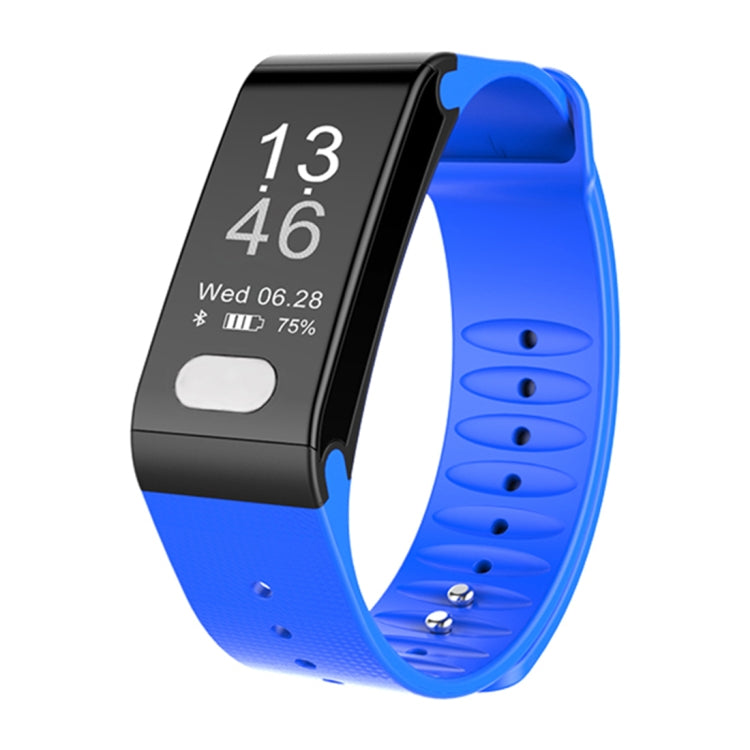 TLW T6 Fitness Tracker 0.96 inch OLED Display Wristband Smart Bracelet, Support Sports Mode / ECG / Heart Rate Monitor / Blood Pressure / Sleep Monitor (Blue) - Smart Wear by buy2fix | Online Shopping UK | buy2fix