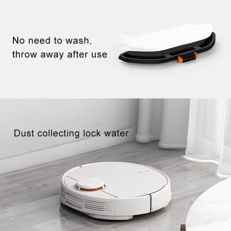 30 PCS Original Xiaomi Mijia Cleaning Robot (CA0579) Disposable Drag Cleaning Cloth - Consumer Electronics by Xiaomi | Online Shopping UK | buy2fix