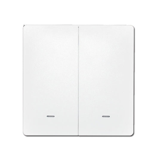 2 Buttons Intelligent Switch Smart Wall Switch (White) by buy2fix